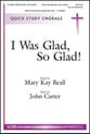 I Was Glad, So Glad! Two-Part Mixed choral sheet music cover